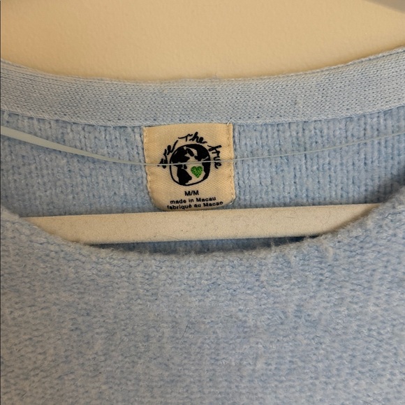 Free People Angel Falls Heather Care Eastwood Tunic Sweater SZ MED - Picture 5 of 7